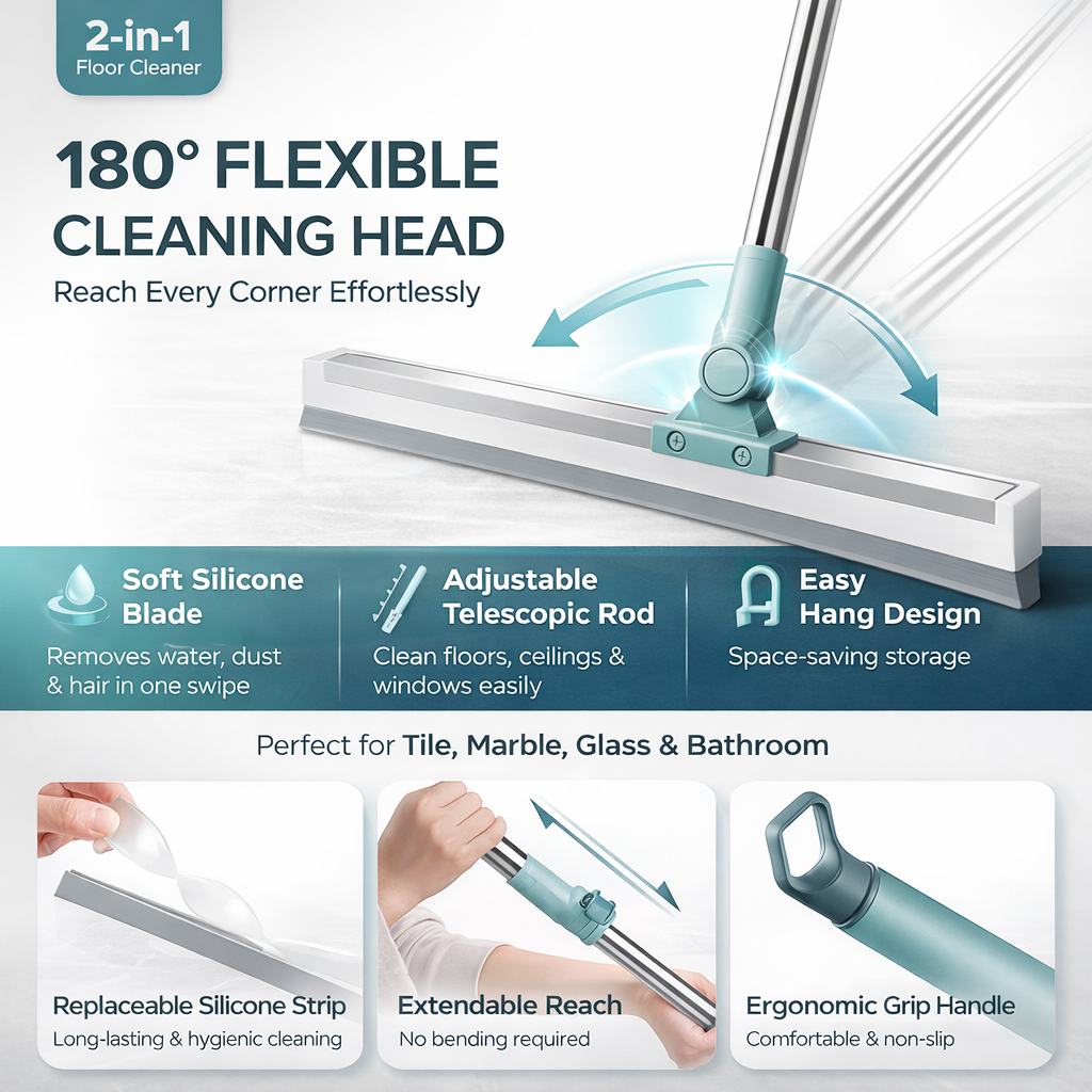 SwiftGlide™ — 2-in-1 Silicone Magic Brush