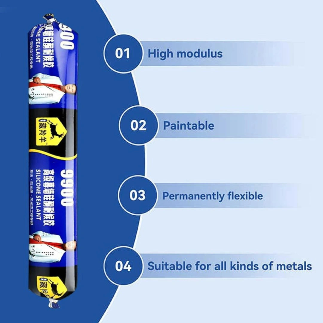 MonsoonGuard Waterproof Silicone Sealant | Roof & Wall Leak Repair