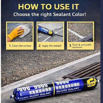 MonsoonGuard Waterproof Silicone Sealant | Roof & Wall Leak Repair