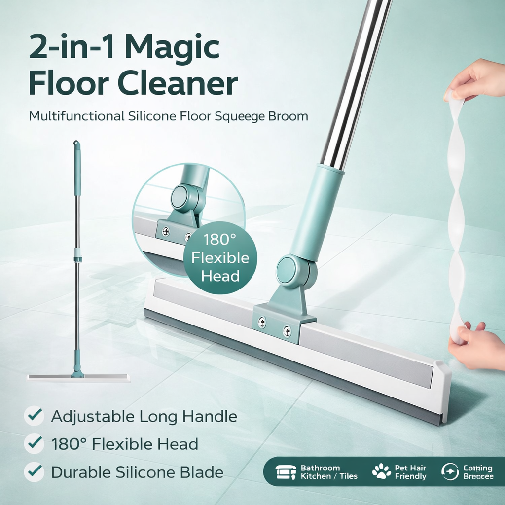 SwiftGlide™ — 2-in-1 Silicone Magic Brush