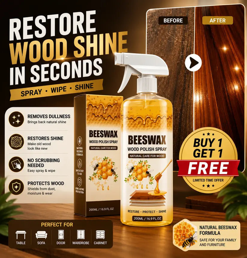 Beeswax™ Furniture Polish Spray (Buy 1 Get 1 Free)