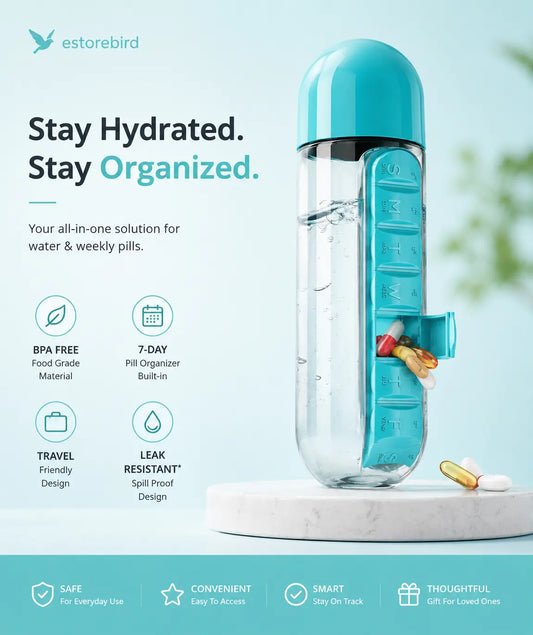 Oblivion MediSort 7 — 7-Day Weekly Pill Organizer