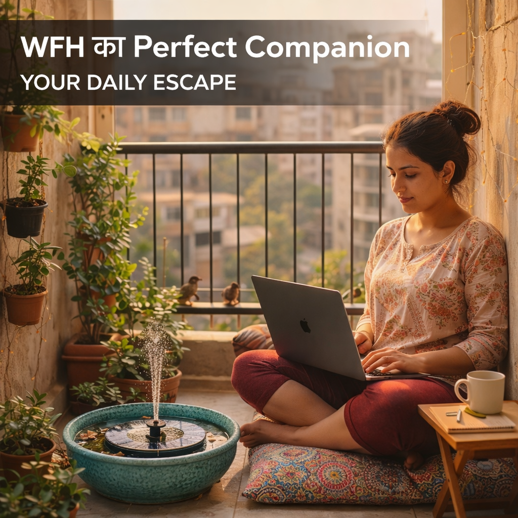 AquaBloom™ Solar Fountain Pump