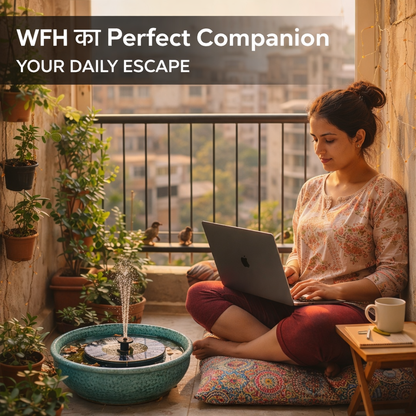 AquaBloom™ Solar Fountain Pump