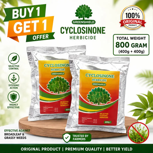 GreenGuard Cyclosinone Herbicide Granules( Buy 1 Get 1 Free) - 800 GM
