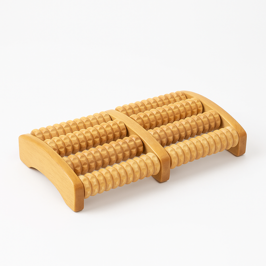 Wooden Foot Massage Roller for Daily Pain Relief
