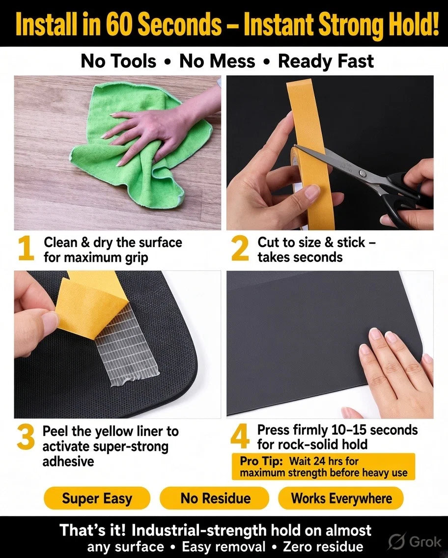 FixGrip™ No-Drill Ultra Strong Adhesive Tape (Buy 1 Get 1 Free)