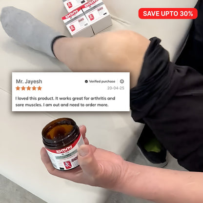 Estorebird™ Japanese Pain Relief Massage Gel — Pack of 2 (Buy 1 Get 1 Free)