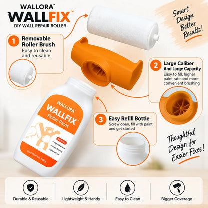 Wallora WallFix™ – DIY Wall Repair Roller