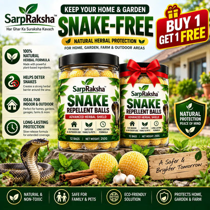 SarpRaksha™ NaagRakshak – Herbal Snake Repellent Balls