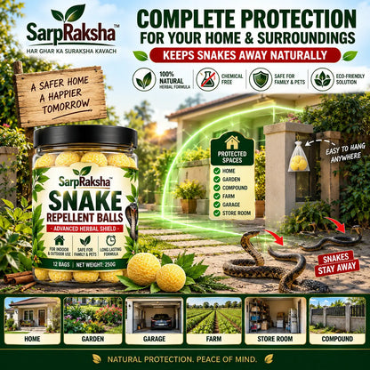SarpRaksha™ NaagRakshak – Herbal Snake Repellent Balls